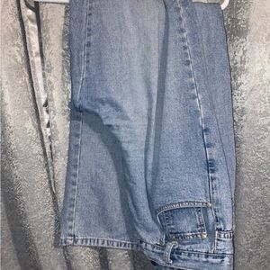 Light wash jeans